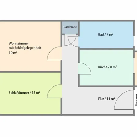 Apartment Ferienwohnung Central *